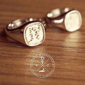 Tailor-made Initial Signet ring