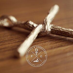 Tailor-made Sterling Silver Twig Cross Pendant