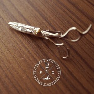 Tailor-made 18K & 925 Sterling Silver Tieclip