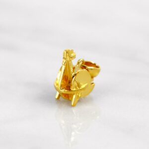 Da Rooster Pendant – Yellow Gold