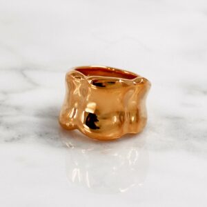 Da Bone Ring (Index Finger) – Rose Gold