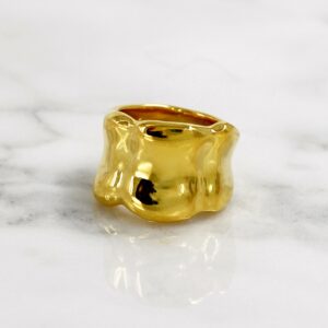 Da Bone Ring (Index Finger) – Yellow Gold