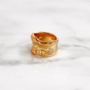 Da Bone Ring (Middle Finger) – Rose Gold