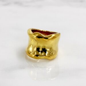 Da Bone Ring (Pinky) – Yellow Gold