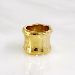 Da Bone Ring (Ring Finger) – Yellow Gold
