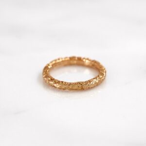 Da Carved Ring – Rose Gold