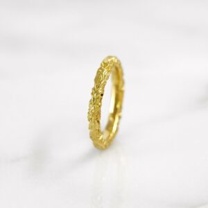 Da Carved Ring – Yellow Gold