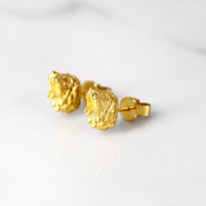 Da Lion Earring – Yellow Gold