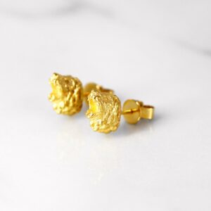 Da Lion Earring – Yellow Gold